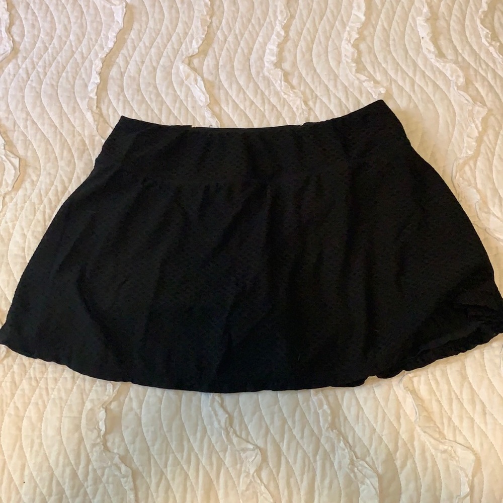 Women’s black kyodan tennis skirt Sz L
